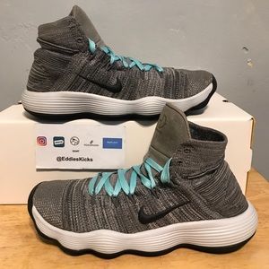 Nike Hyperdunk 2017 Flyknit 'Cool Grey' Size 9.5